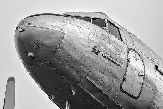 Aircraft in flight